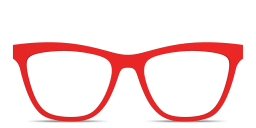 Shop Pair Eyewear The Harper Top in Red online.