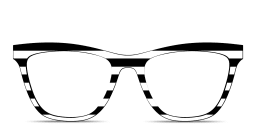 Shop Pair Eyewear The Harper Top in Black & White online.