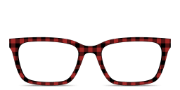 Shop Pair Eyewear The Larkin Top in Check Red online.