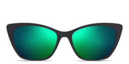 Shop Pair Eyewear The Wanda Sun Top in Black online.