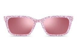Shop Pair Eyewear The Larkin Sun Top in Rose Gold online.