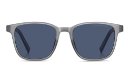 Shop Tommy Hilfiger Logo Square Sunglasses in Grey online.