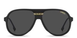 Shop Carrera Logo Signature Pilot Sunglasses in Black/Grey online.
