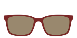 Shop Pair Eyewear The Kirby Sun Top in Burgundy online.