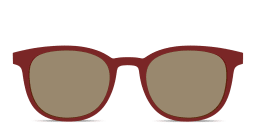 Shop Pair Eyewear The Reese Sun Top in Burgundy online.