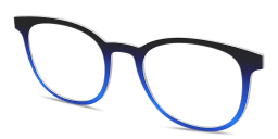 Shop Pair Eyewear The Reese Top in Black Blueberry Gradient online.