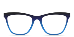 Shop Pair Eyewear The Harper Top in Black Blueberry Gradient online.