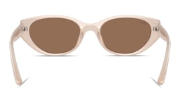 Shop Ray-Ban Logo Signature Unisex Pillow Sunglasses in Beige online.
