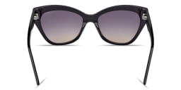 Shop Guess G Logo Cat-Eye Sunglasses in Black online.