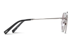 Shop TRICE Logo Irregular Sunglasses in Gunmetal online.