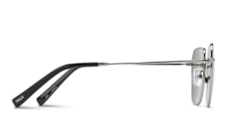 Shop TRICE Logo Irregular Sunglasses in Gunmetal online.