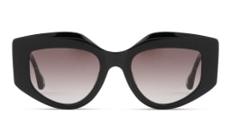 Shop Woodys Uma Cat-Eye Sunglasses in Black online.