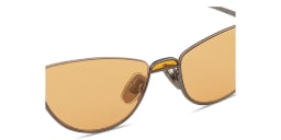 Shop Eyepetizer Odaiba Cat-Eye Sunglasses in Gunmetal online.