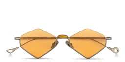 Shop Eyepetizer Asakusa Unisex Irregular Sunglasses in Gunmetal online.