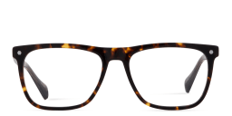 Shop ALL SAINTS Anders Wide Rectangle Eyeglasses in Dark Tortoise online.