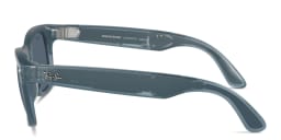 Shop Ray-Ban Meta Wayfarer Unisex Square Sunglasses in Matte Jeans online.