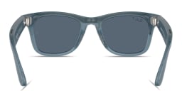 Shop Ray-Ban Meta Wayfarer Unisex Square Sunglasses in Matte Jeans online.