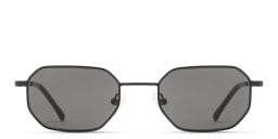 Shop TRICE Logo Irregular Sunglasses in Black online.