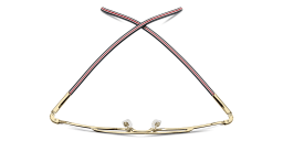 Shop Carrera Logo Signature Wide Square Eyeglasses in Black Gold online.