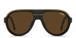 Shop Carrera C Sport Pilot Sunglasses in Black online.