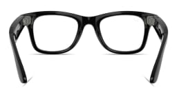 Shop Ray-Ban Meta Wayfarer Transitions® Unisex Square Sunglasses in Shiny Black online.