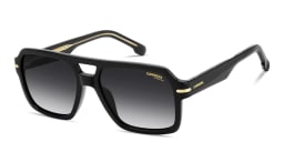 Shop Carrera Logo Signature Rectangle Sunglasses in Black online.