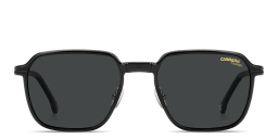 Shop Carrera Clip-On Rectangle Eyeglasses in Gold online.