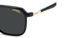 Shop Carrera Clip-On Rectangle Eyeglasses in Gold online.