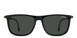 Shop Carrera Hyperfit Clip-On Wide Rectangle Eyeglasses in Black online.
