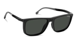 Shop Carrera Hyperfit Clip-On Wide Rectangle Eyeglasses in Black online.