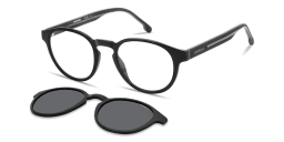 Shop Carrera Clip-On Panthos Eyeglasses in Black Grey online.