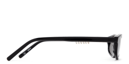 Shop TRICE Gala Irregular Sunglasses in Black online.