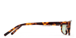 Shop TRICE Gala Irregular Sunglasses in Tortoise online.