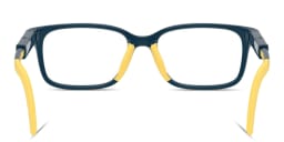 Shop Ray-Ban Junior Optics Kids Panthos Eyeglasses in Blue Yellow online.