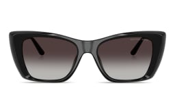 Shop Michael Kors Tokyo Square Sunglasses in Black online.