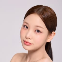 Shop Lensme Korean Style Monthly Colored Contact Lenses in Nude online.