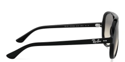 Shop Ray-Ban Cats 5000 Pilot Sunglasses in Black online.
