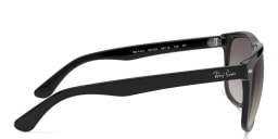 Shop Ray-Ban Boyfriend Square Sunglasses in Black online.
