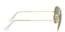 Shop Ray-Ban Junior Kids Pilot Sunglasses in Polished Gold online.