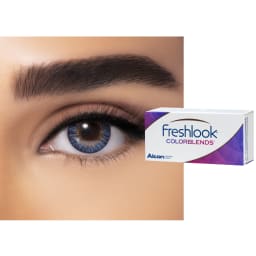 Shop Freshlook COLORBLENDS Monthly Color Contact Lenses - Blue Blend in Blue Blend online.