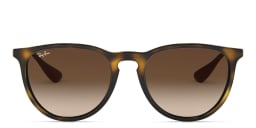 Shop Ray-Ban Erika Classic Panthos Sunglasses in Havana/Brown online.