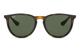 Shop Ray-Ban Erika Classic Panthos Sunglasses in Havana/Green online.