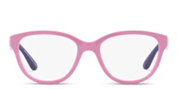 Shop Emporio Armani Kids Cat-Eye Eyeglasses in Purple online.