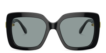 Crystal-Embellished Oversized Square Sunglasses