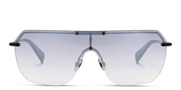 Logo Rimless Aviator Sunglasses