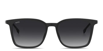 Logo-Engraved Square Sunglasses